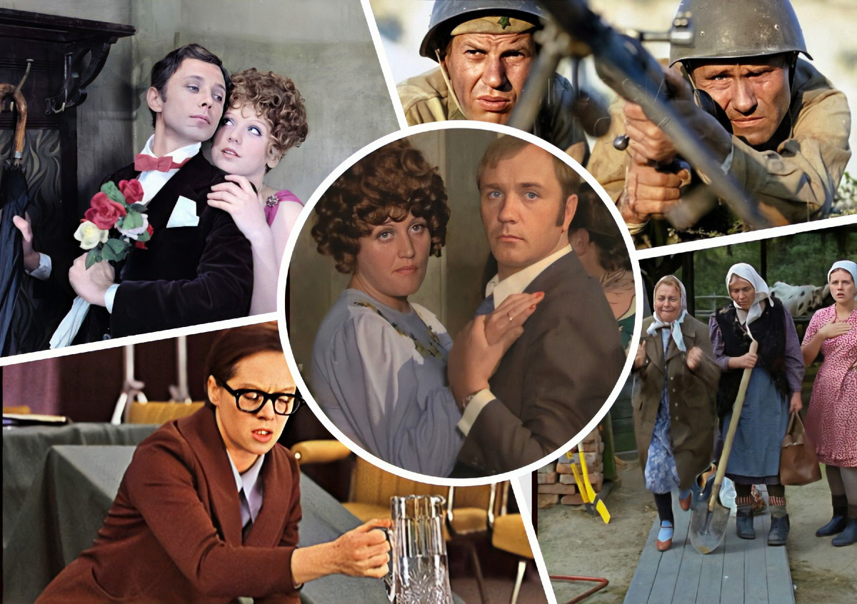 мой фотоколлаж - Кто играл в этих легендарных фильмах? Тест на знание актеров