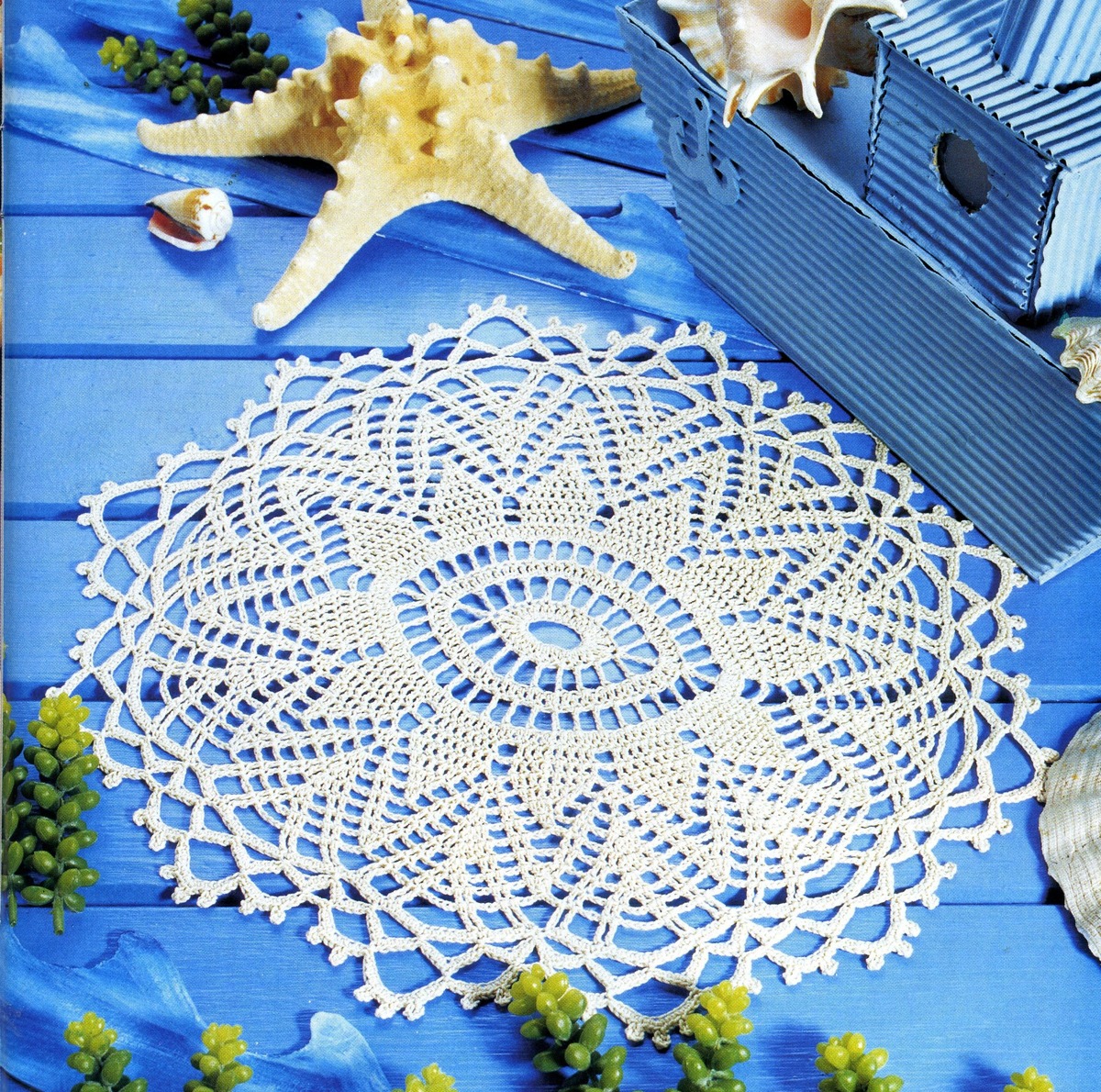 Овальная салфетка