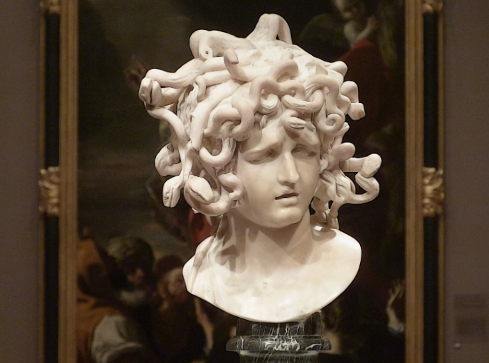 Голова Медузы, скульптура Бернини