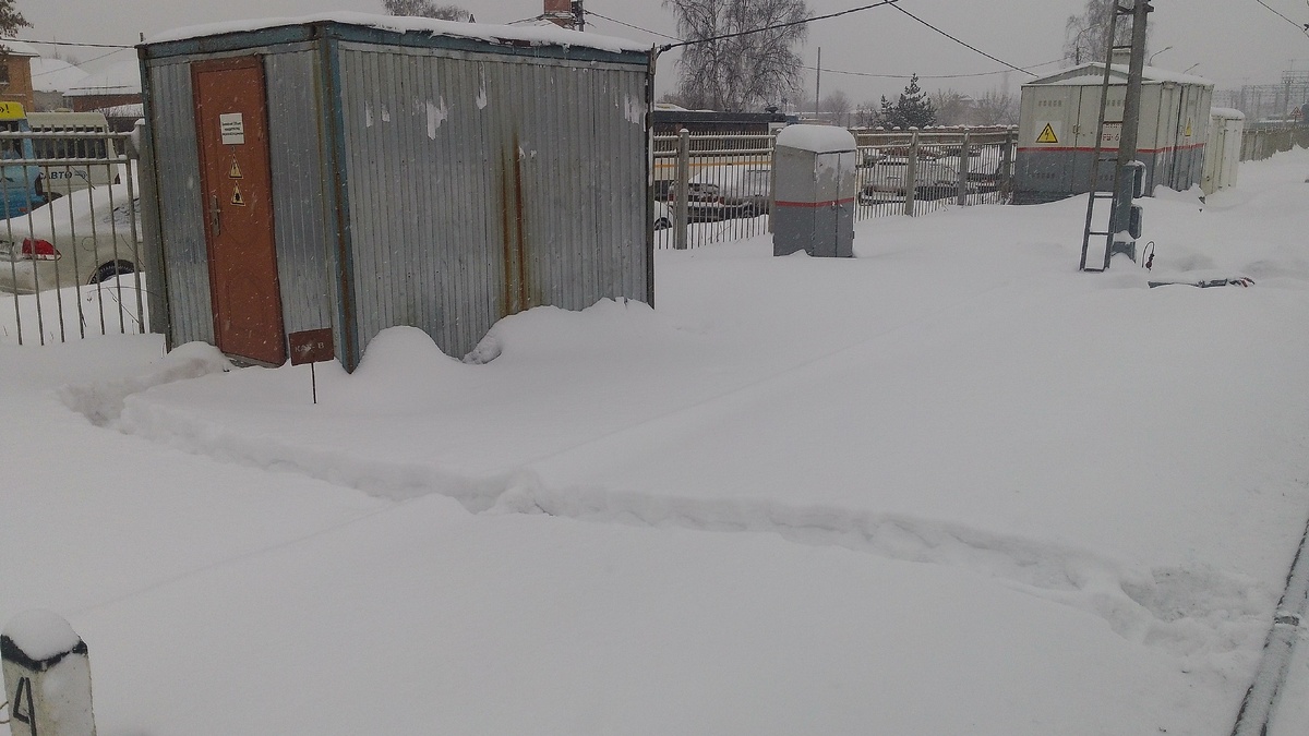 Монтаж КАУ-В на Севере.