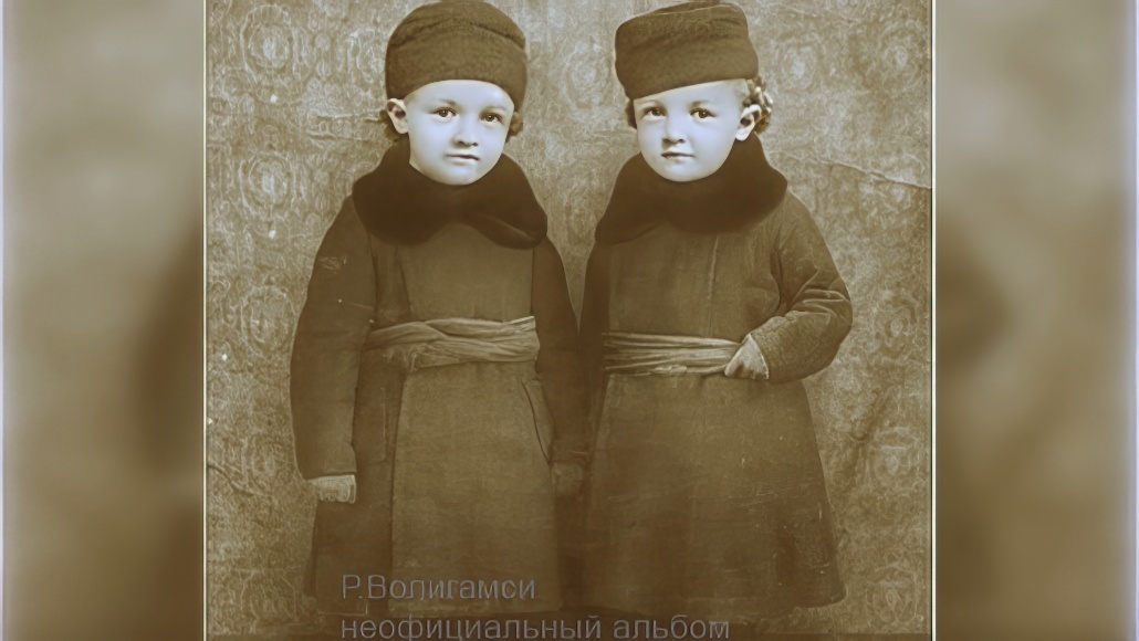Володя и Сережа Ульяновы, 1874 год