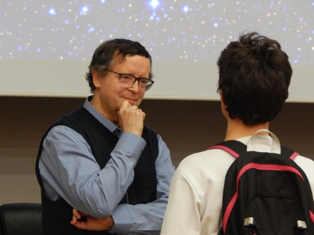    Дмитрий Вибе посвящает себя не только исследованиям космоса, но и популяризации астрономии. Фото: «АиФ-Урал»/ Дарья Попович