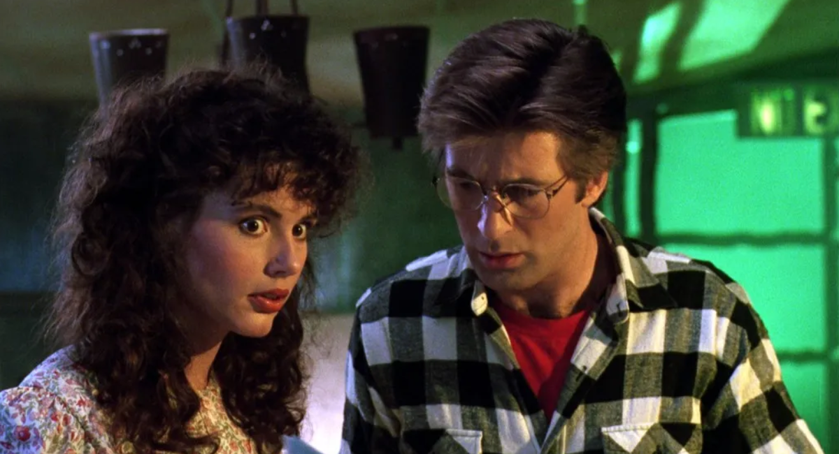 Джина Дэвис и Алек Болдуин