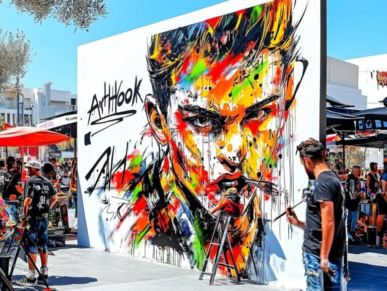    Граффити для городских праздников: как уличное искусство превращает мероприятия в яркие события и вдохновляет людей Art-Hook.Ru