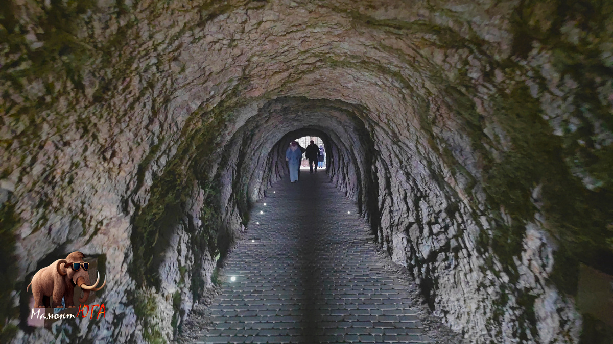 Тем, кто страдает приступами клаустрофобии в этом тоннеле будет тяжко