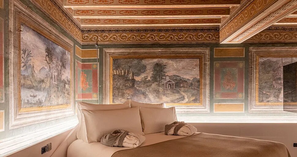 Отель Romeo Roma, Fresco Suite, Рим, Италия, дизайн: Заха Хадид и Патрик Шумахер, изображение Криса Далтона