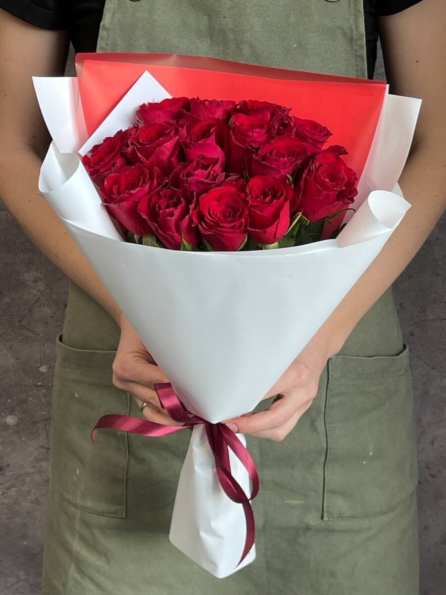 Заготовленный шаблон цветов