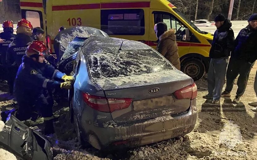    Влетевшая в столб легковушка, разбитый светофор и нападение собак: что обсуждают ижевчане в соцсетях 17 февраля