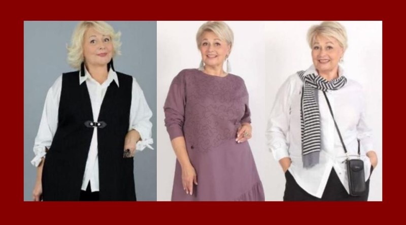 Практичная одежда для женщин плюс сайз: платья, брюки, рубашки