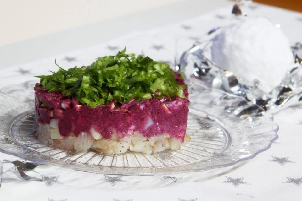 Муксун под шубой