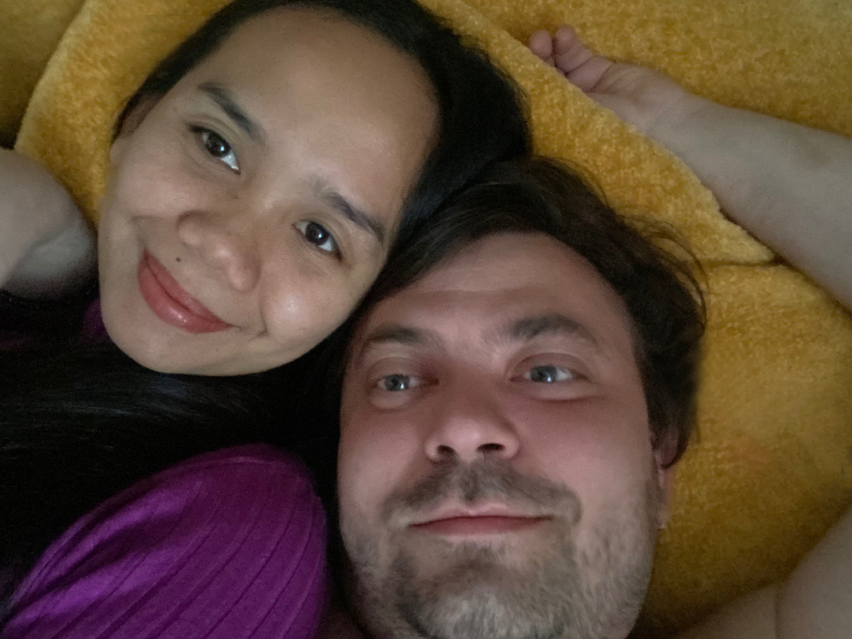 Наше фото из дома родителей.