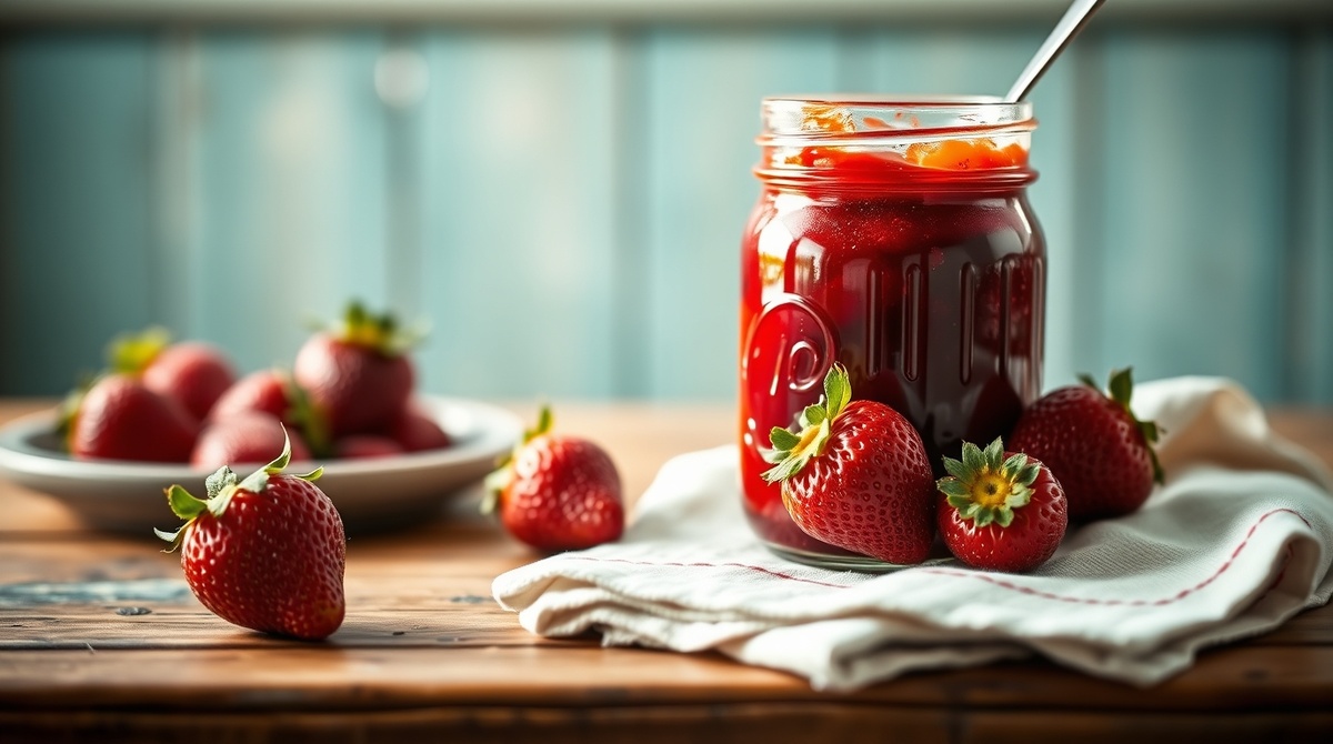 Клубничное варенье - вкус лета в каждой ложке