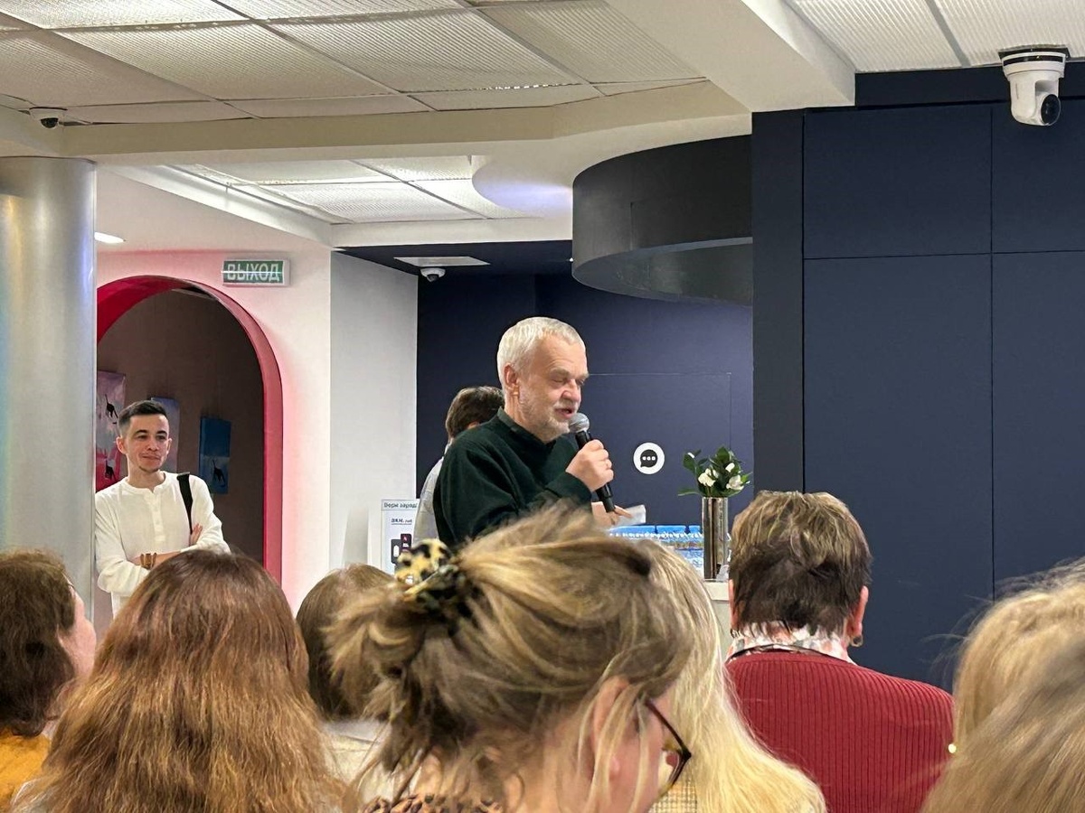 Писатель Алексей Варламов тоже присутствовал на презентации