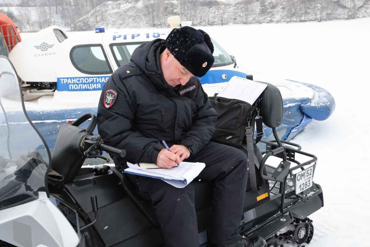    Рейд речной полиции на Городецком водохранилище