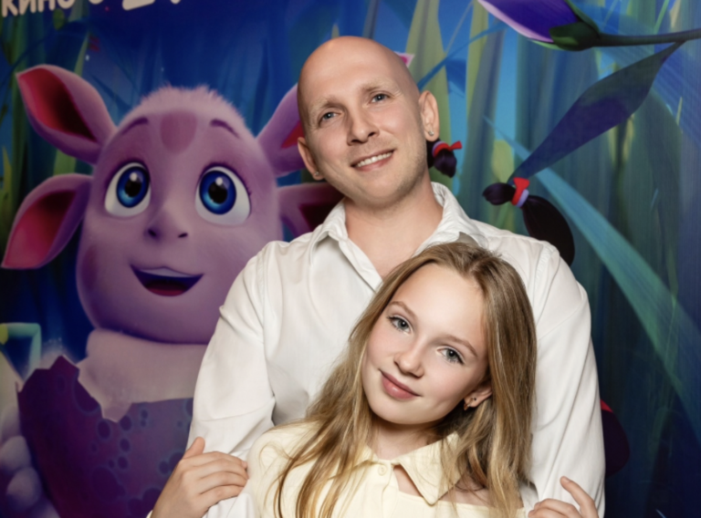 Светлана Чертищева с отцом Михаилом Чертищевым - автором песни