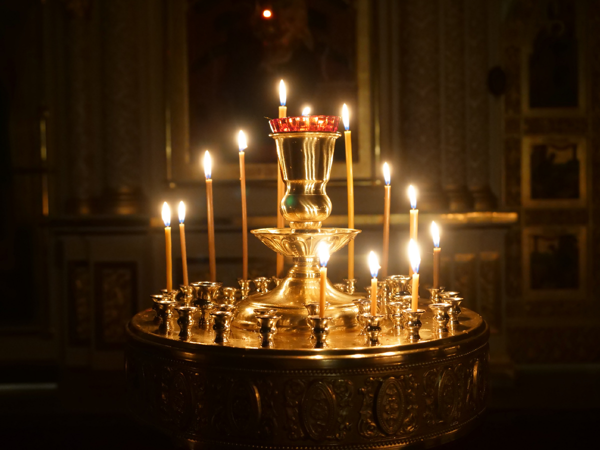 Свечи в родном храме свт.ИОВА. для вдохновения вам, мои дорогие