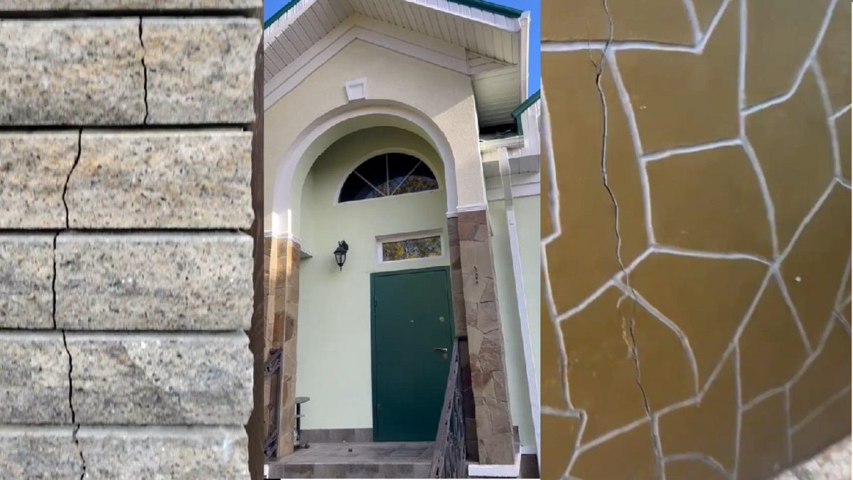 Весенние трещины.