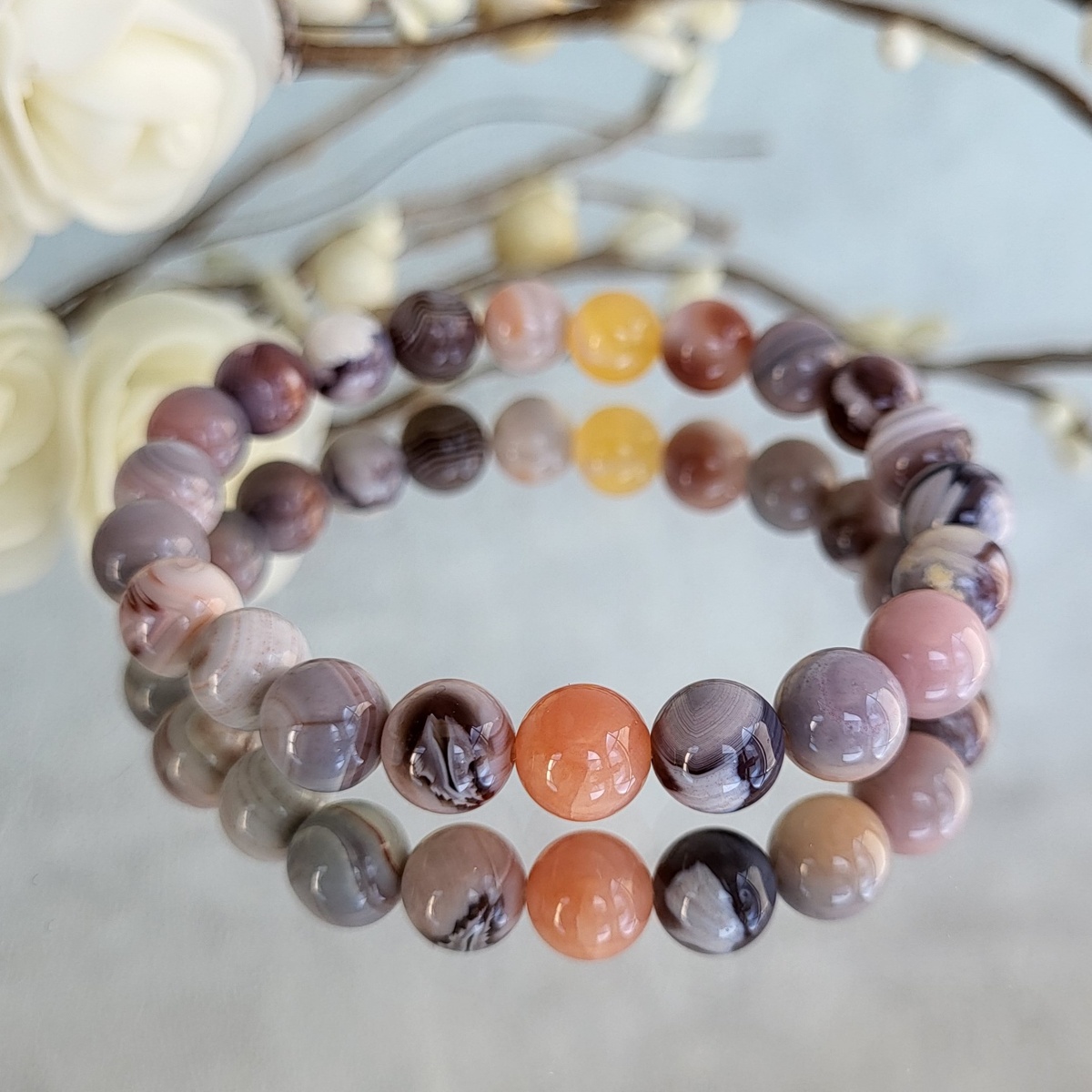 браслет из агата ботсванского