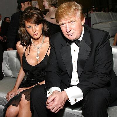 Мелания и Дональд Трамп