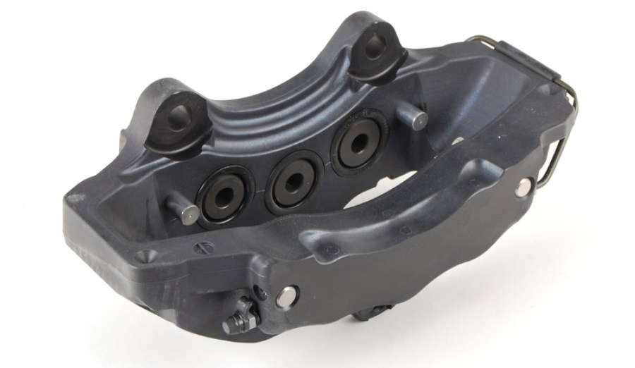 Передний Суппорт BREMBO 6 поршней 17Z вид снизу