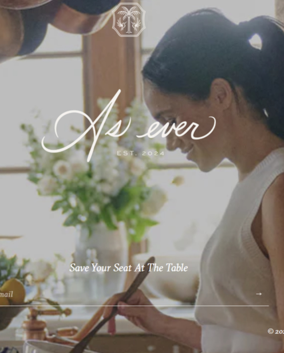 AsEver. Занимайте места за столом (перевод надписи на первом экране сайта)