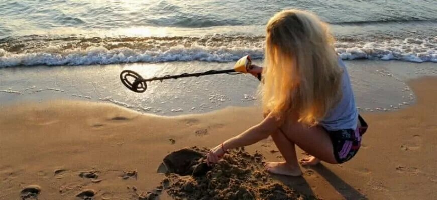 Как выбрать пляжный металлоискатель