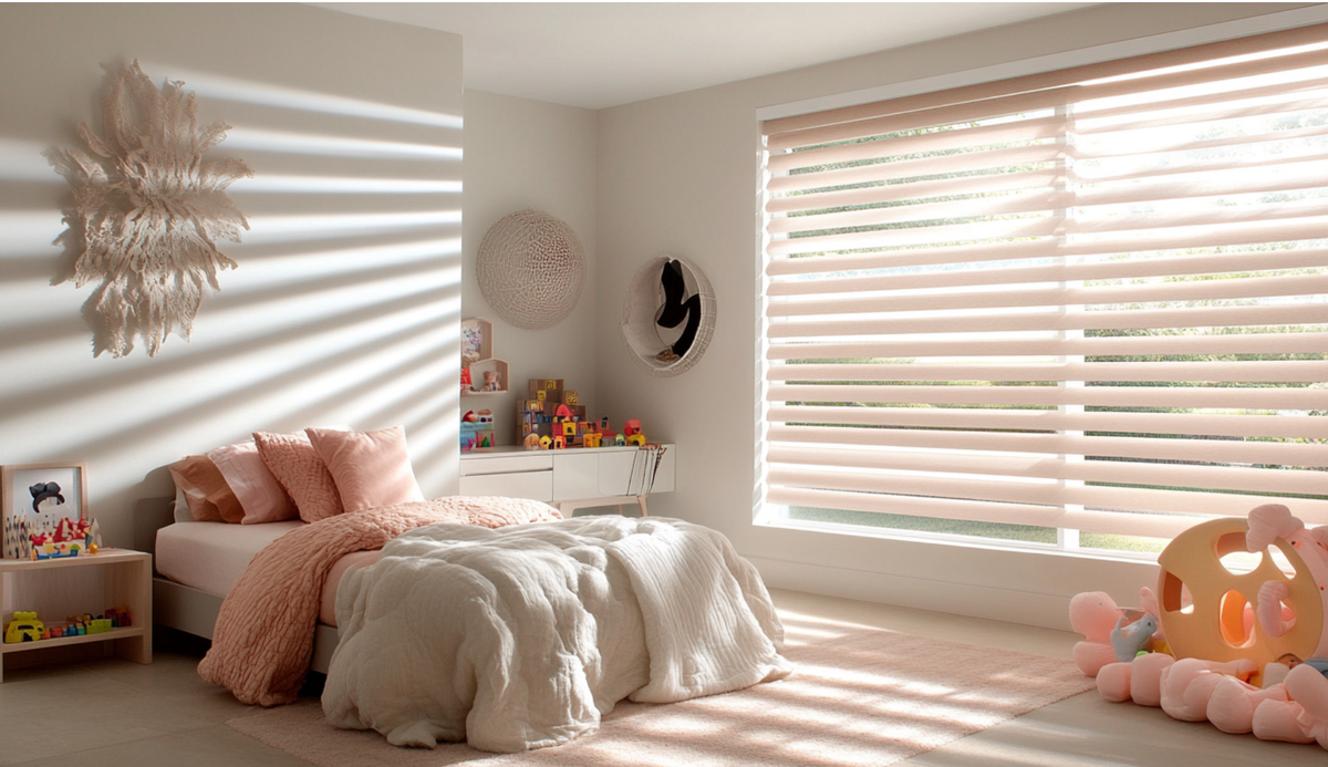 Жалюзи для детской комнаты: безопасность и стиль от РДО