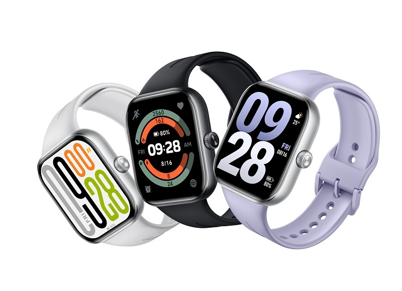 Три варианта оформления смарт-часов Redmi Watch 5