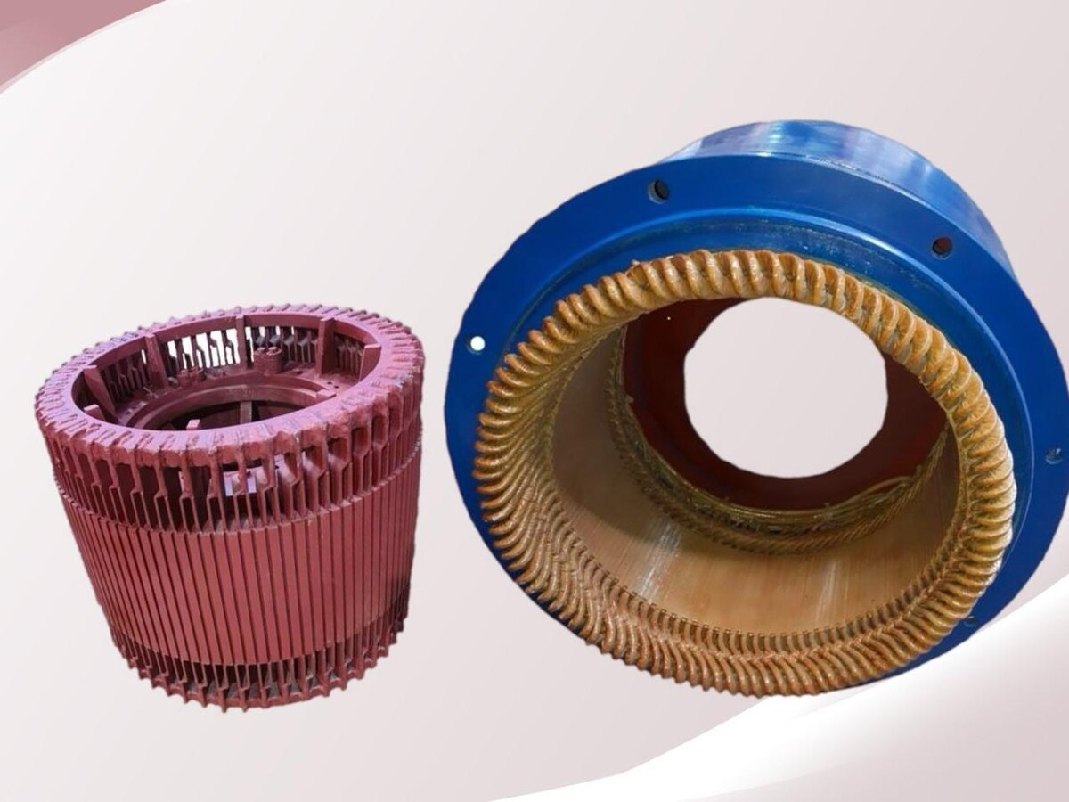 Рис. 2.  Электродвигатель А2К 85-24 8-16 для воздушного компрессора