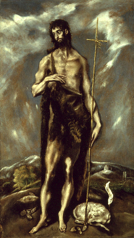 "Иоанн Креститель", Эль Греко.