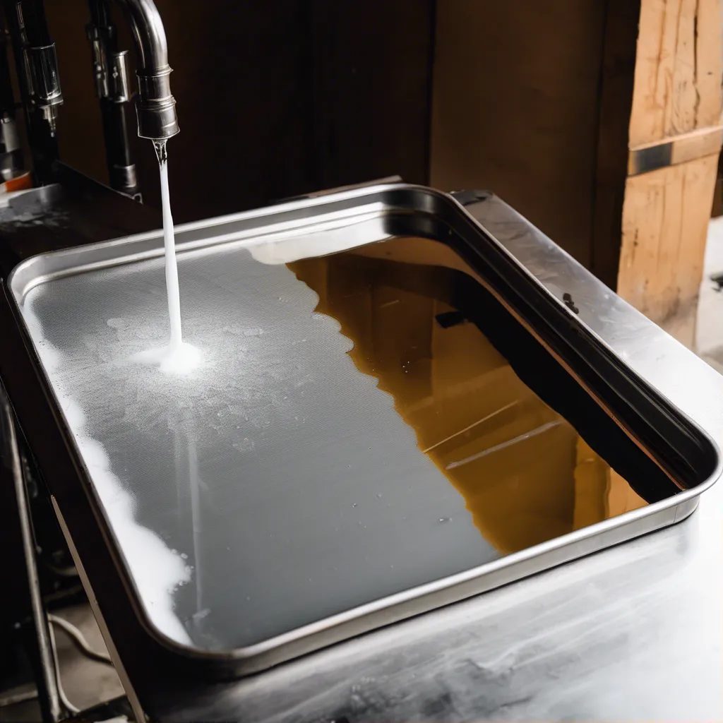 Водные слабощелочные растворы и перхлорэтилен с маслом