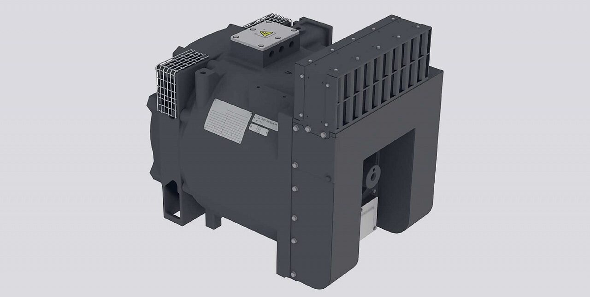 Рендер электродвигателя ТАД330. Источник: Транснефть