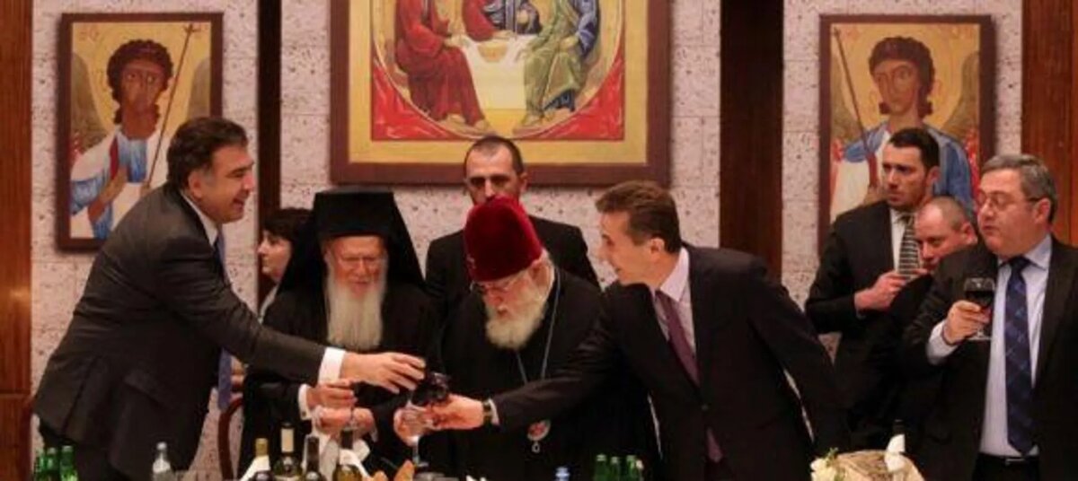 Ужин в грузинской Патриархии