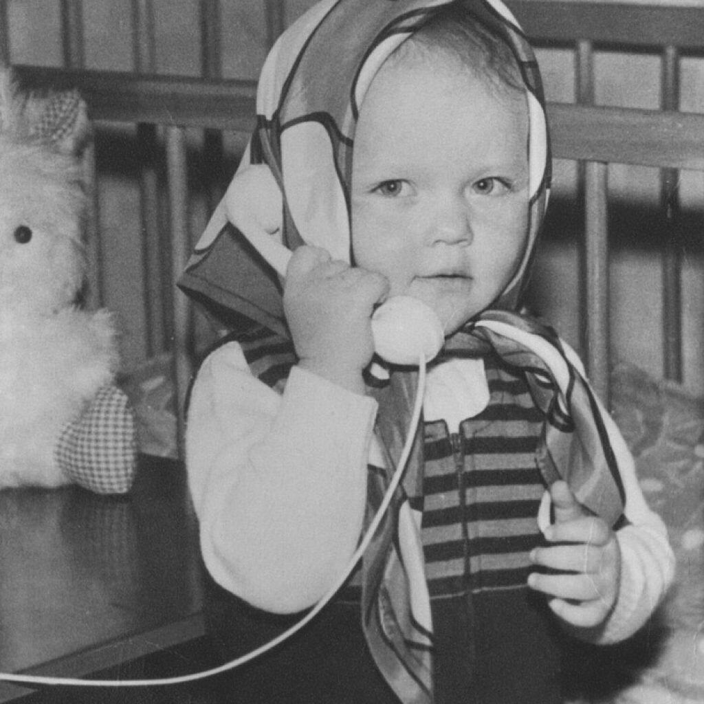 Дарья Повереннова в детстве