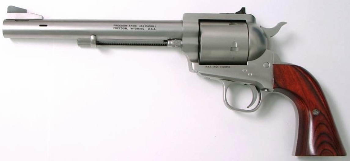 Револьвер Freedom Arms .454 Casull со стволом 7,5 дюйма.