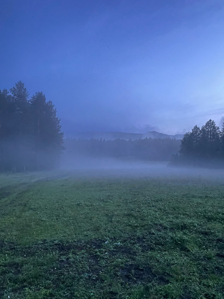 Раннее утро в Отнурке