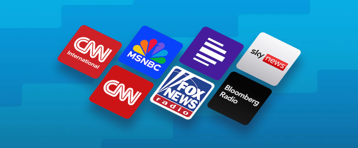 Broadcasts and live broadcasts in English that you can listen to and watch on Tunein