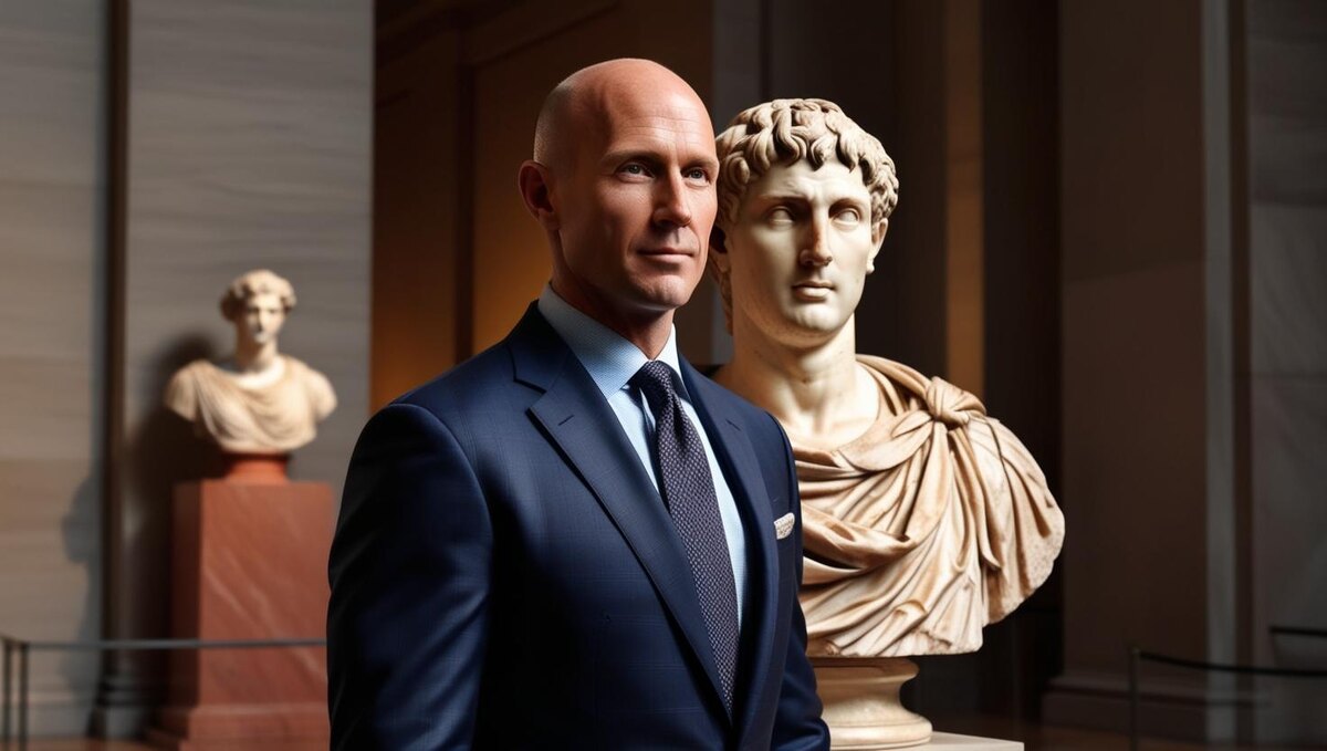 Когда даже римская статуя понимает, что пора сделать пересадку волос в больнице ESTETRHIC