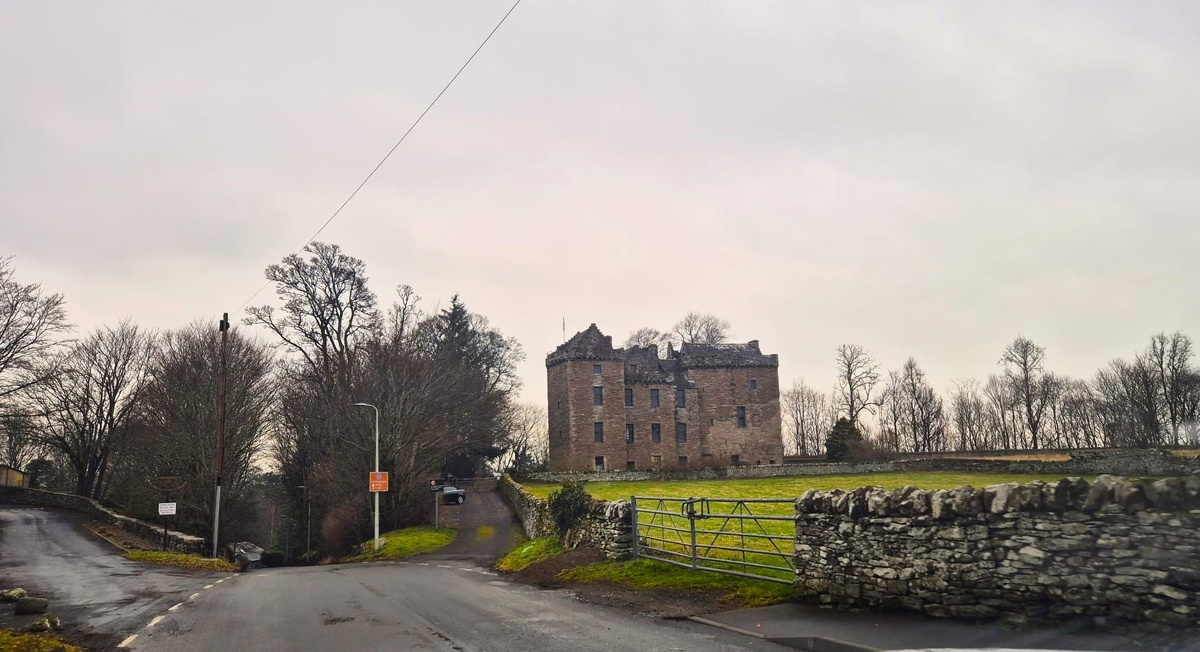 Замок Хантинтауэр.  Фото из личного архива.
