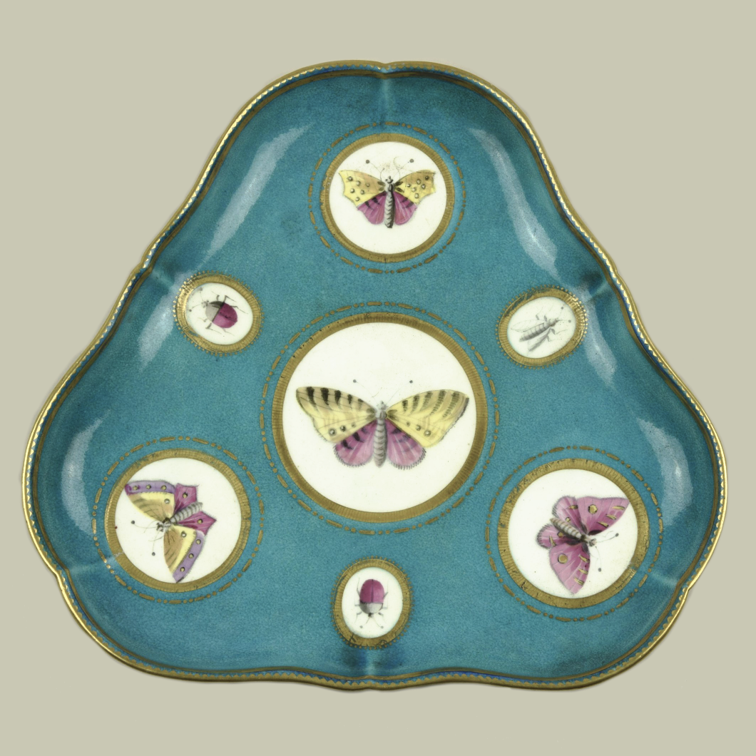 Поднос. Севрская королевская фарфоровая мануфактура. 1760-е гг.