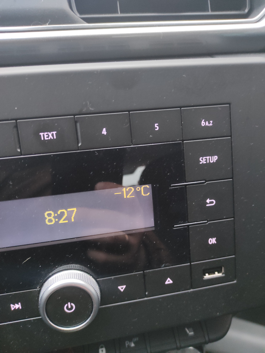 Сегодня было холодно