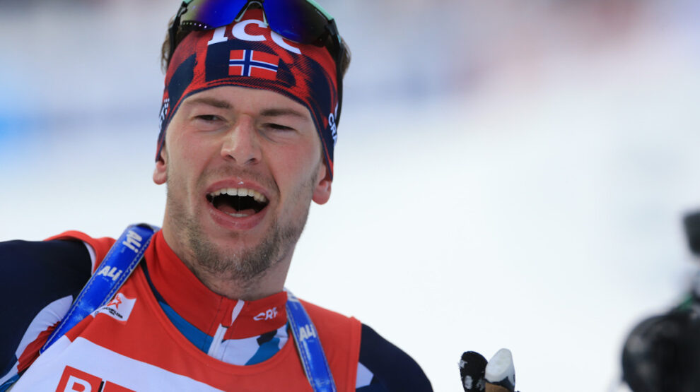    Стурла Хольм Лагрейд был отстранен от гонки. Фото: GLOBAL LOOK PRESS