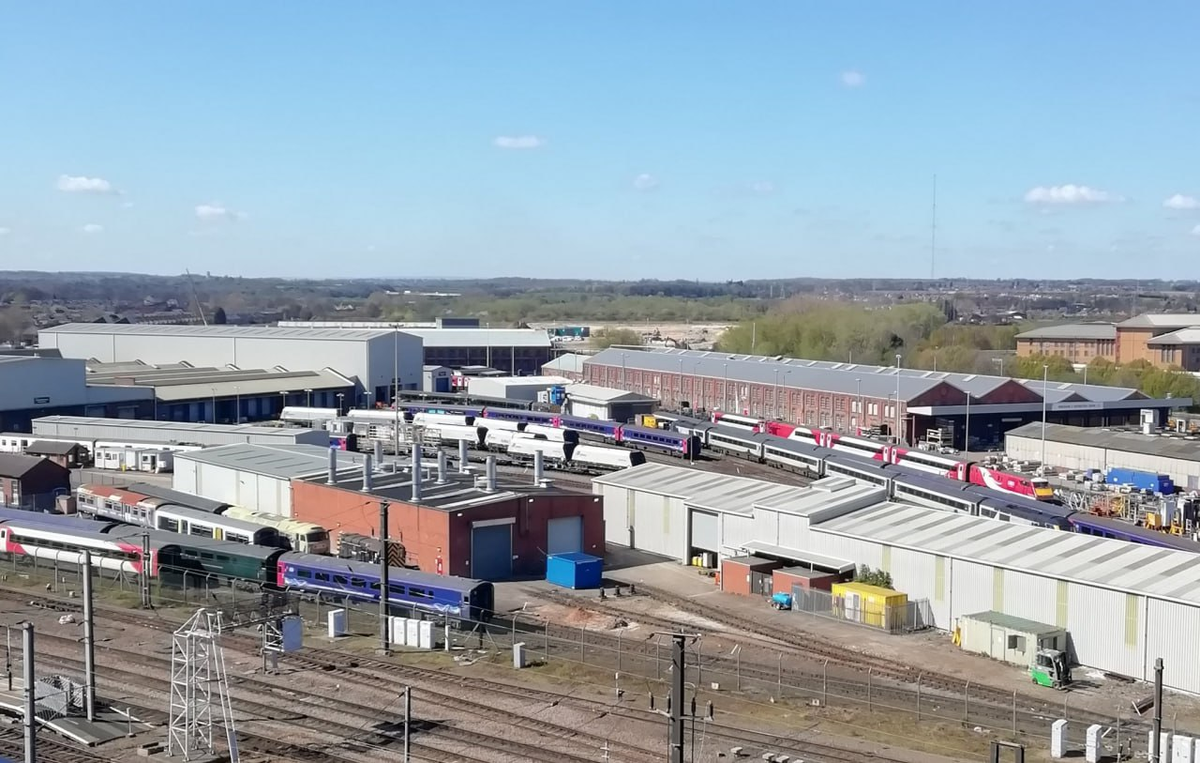 Площадка Wabtec в Донкастере. Источник: John Sparrow/X