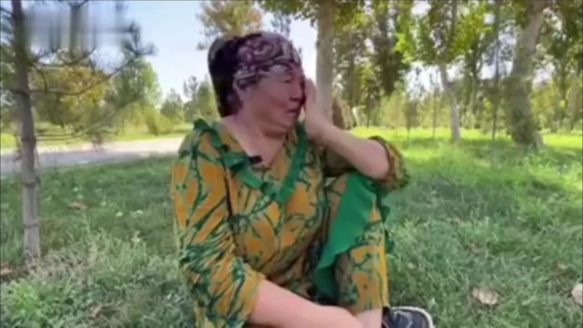 Дилфуза не может без слез говорить об уровне жизни в Узбекистане.