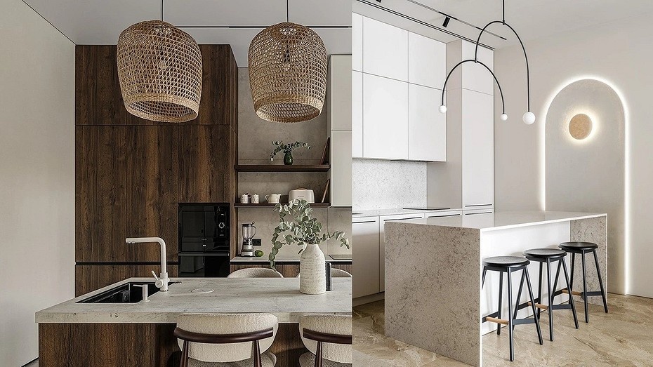 Слева проект Юлии Зубаревой, справа проект Анны Кожановой