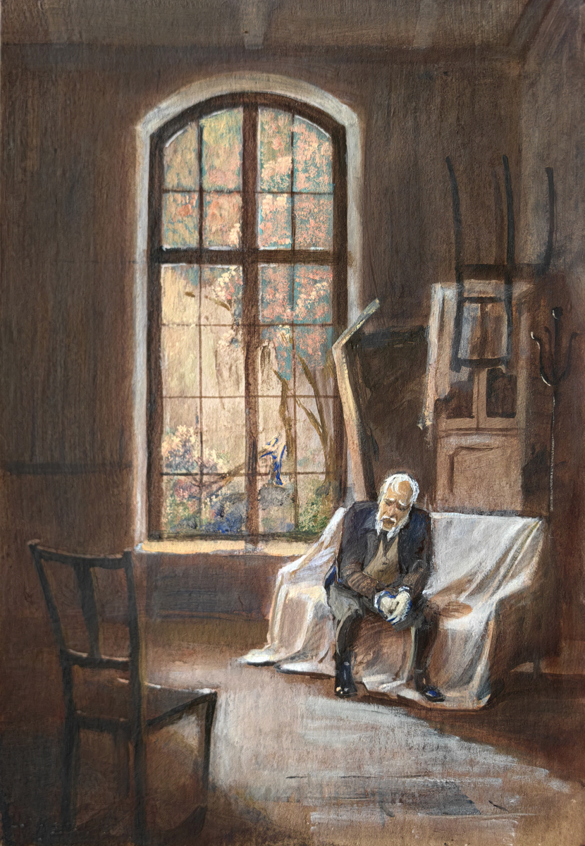 Иллюстрация из книги «Вишнёвый сад», серия «Малая книга с историей», Издательский Дом Мещерякова, 2025