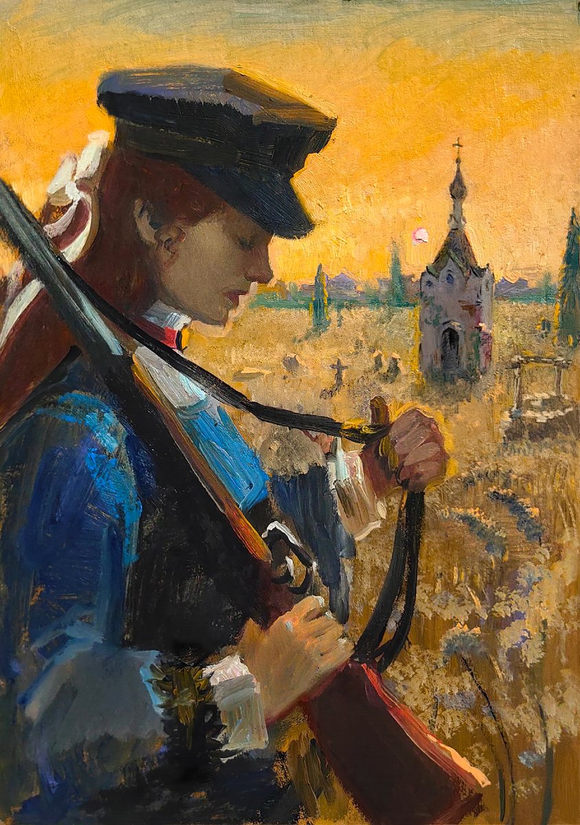 Иллюстрация из книги «Вишнёвый сад», серия «Малая книга с историей», Издательский Дом Мещерякова, 2025