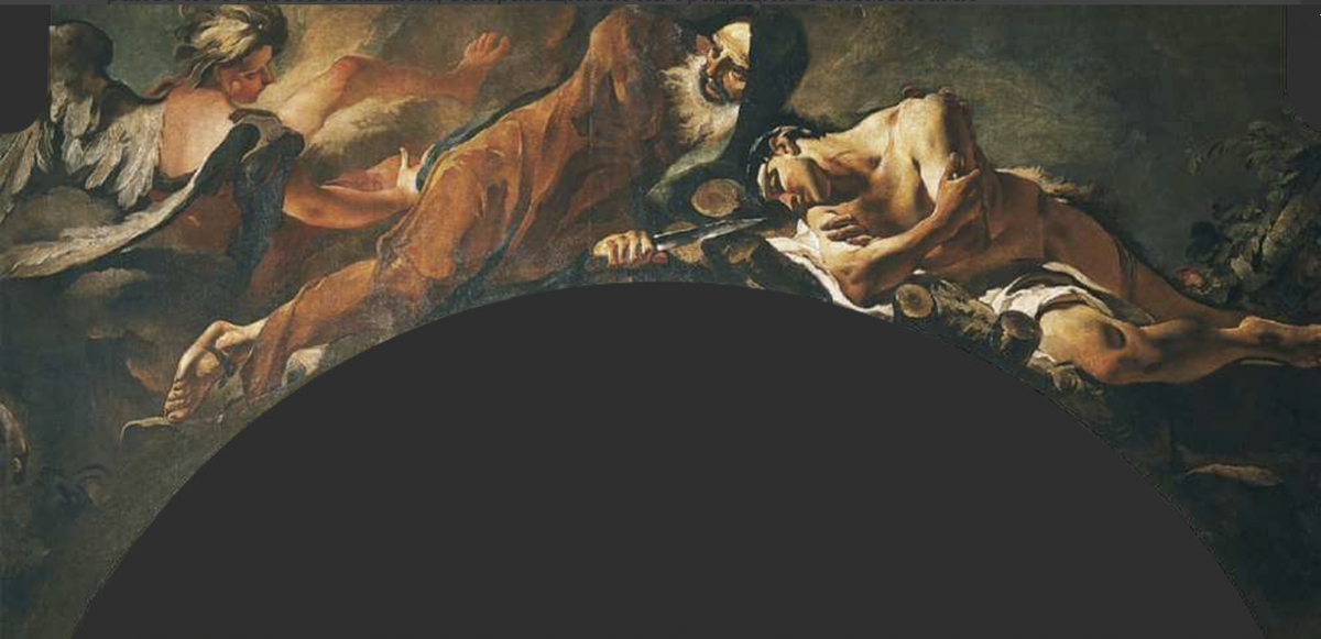 "Жертвоприношении Исаака", ок. 1716 г., Церковь Оспедалетто, Венеция