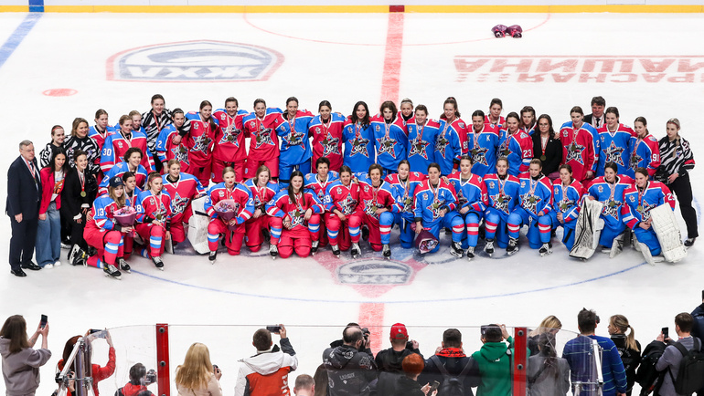    Матч звезд ЖХЛ в Челябинске.ЖХЛ