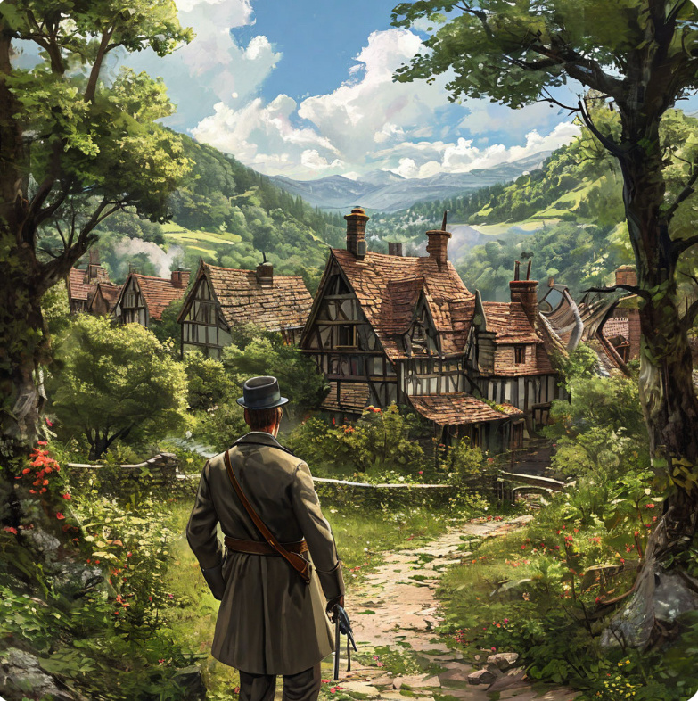 Старинный город…